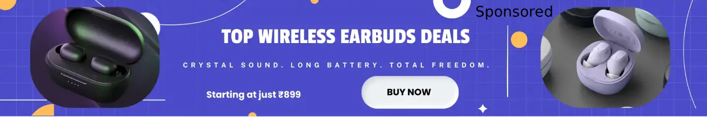 Top Wireless Earbuds Deals Banner